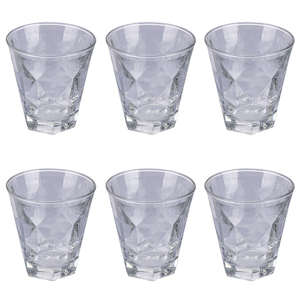 Set mit 6 Acqua Glace Charm Gläsern in transparentem Villa d'Este Home Tivoli Glas prezzo