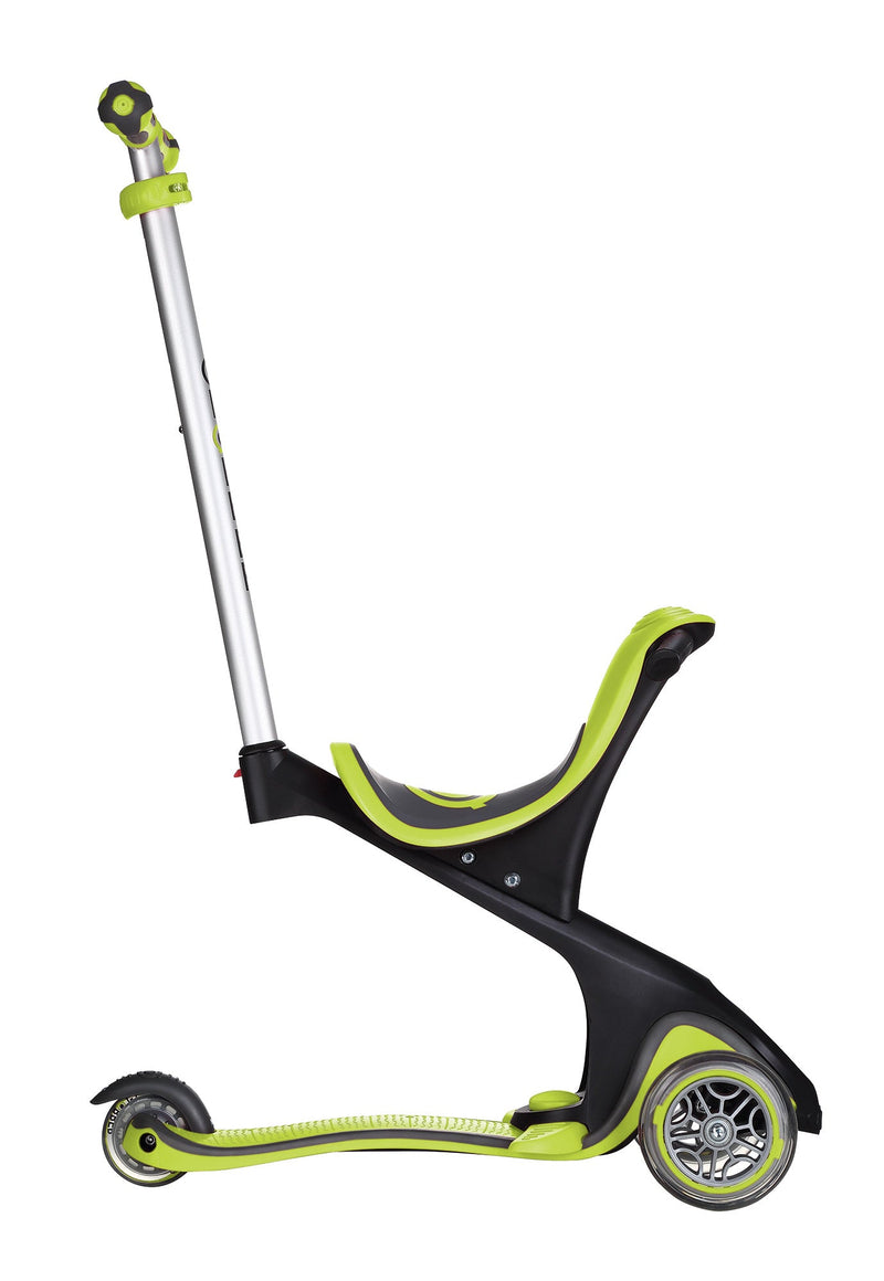 Monopattino Passeggino Triciclo 3 Ruote 5 in 1 Globber Evo Comfort Verde