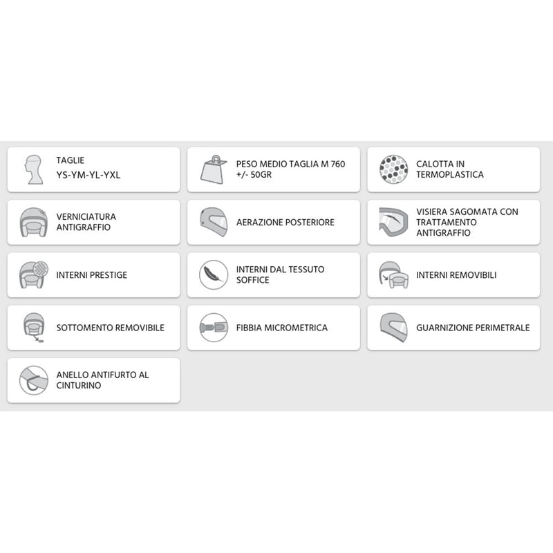 Casco Jet per Bambini Visiera Sagomata CGM Havana 205A Fucsia Opaco