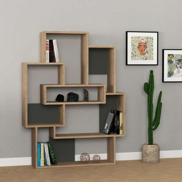 Libreria Barce rovere 101x22x132h cm online