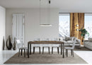  Tavolo Allungabile 160-244x80x77 cm Everyday Noce 