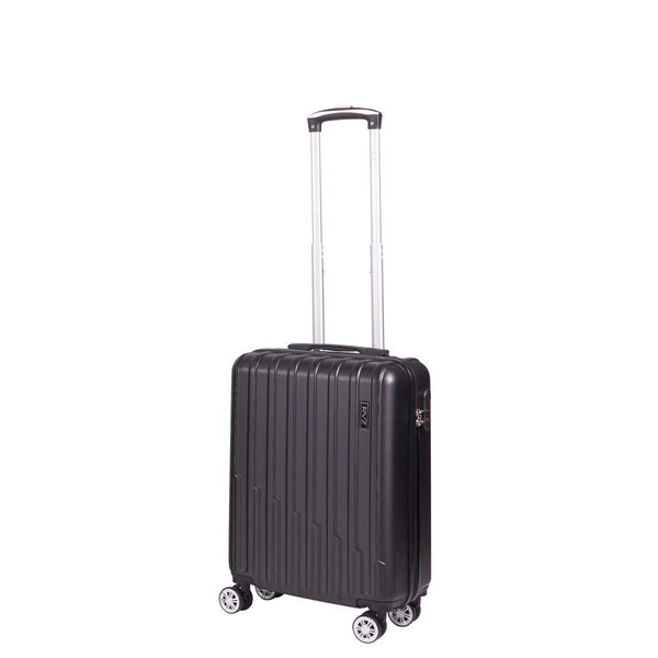 prezzo Trolley Valigia Bagaglio a Mano Rigido 4 Ruote con Combinazione in ABS Ravizzoni Stelvio Nero