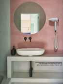 Asciugacapelli Professionale Vama PASSION HAIR Motore Brushless 1500W per Hotel con Base Murale Bianco