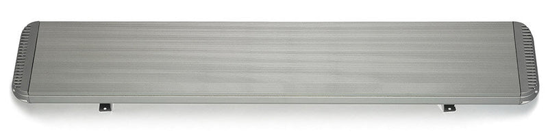 Stufa Elettrica ad Infrarossi 110x20,1x5,8 cm da Soffitto 1500W in Alluminio Moel Hot-Top Silver