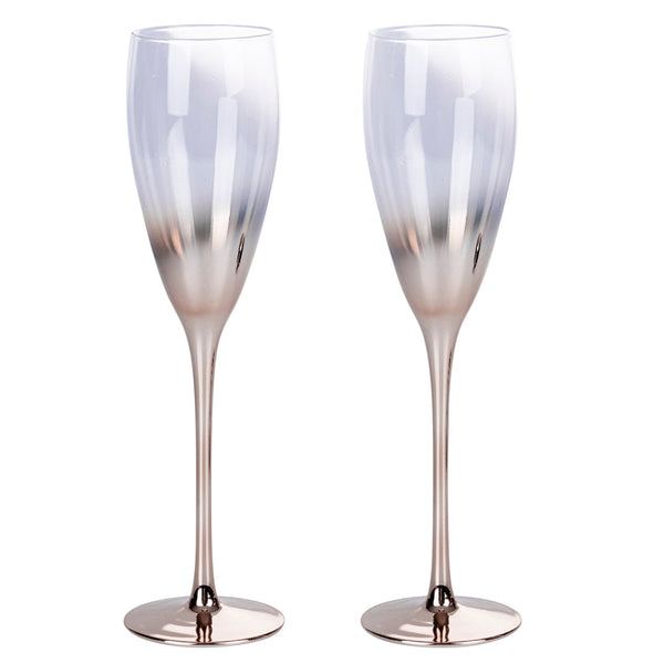 prezzo Set 2 Champagnergläser Très Chic Flûte aus Glas Villa d'Este Home Tivoli Champagne