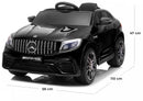 Macchina Elettrica per Bambini 12V con Licenza Mercedes GLC 63S Coupè Bordeaux Metallizzato