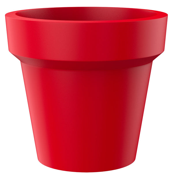 sconto Vaso Ø80x72 cm in Resina Arkema POT S Cherry