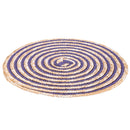 Set 6 Tovagliette Ø38 cm  in Paglia e Carta VdE Tivoli 1996 Spiral