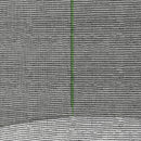Rete di Protezione per Trampolini a 6 Pali con Ingresso con Cerniera Ø305x180 cm in PE Nero e Verde