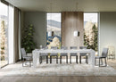Tavolo Allungabile 200/304x90x77 cm Spimbo Premium Bianco Frassino  