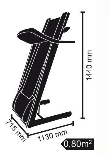 Tapis Roulant Motorizzato 2,0Hp 16Km/h Toorx TRX-40 S Evo
