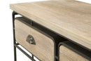 Console Industry 98,5x37,5x82 cm in Ferro e MDF