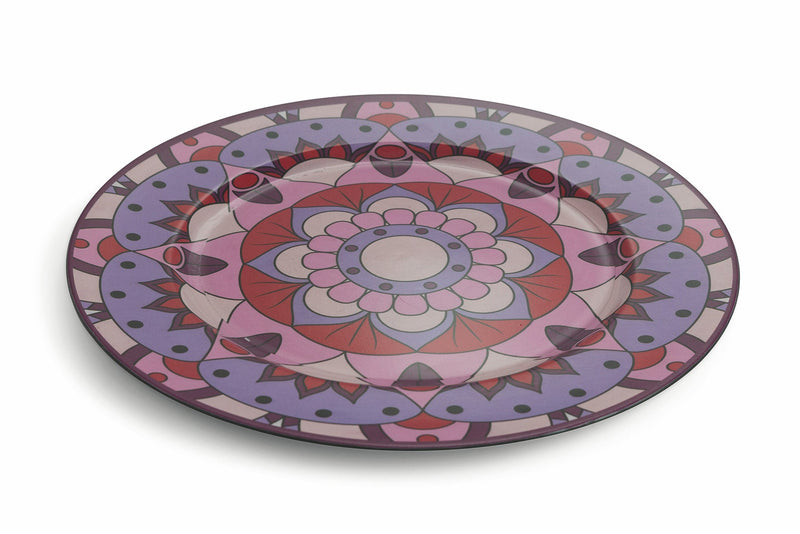 Set 6 Sottopiatti Piani Ø33x2 cm in Plastica Villa d'Este Home Tivoli Cala Saona