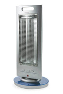 Stufa al Carbonio 1200W 2 Elementi Kooper Marrakech Silver