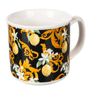 Set 2 Tazze Ø9,2x11,5x8,7 cm in Bone China VdE Tivoli 1996 Italian Beauty