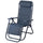 Sedia Gran RelaxImbottita Reclinabile E Richiudibile 65x90x110 cm in Acciaio PVC e Poliestere Blu Rio Plus