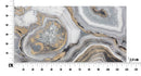 Dipinto su Tela Cave 120x3,8x60 cm in Legno di Pino e Canvas Multicolor