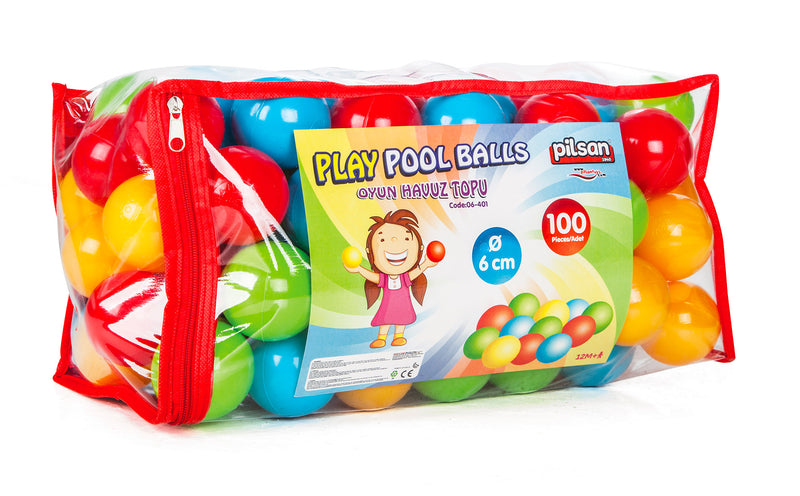 Set 100 Palline Colorate per Piscine e Recinti Bambini