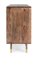 Cassettiera 7 Cassetti 110x40x80 cm in Legno