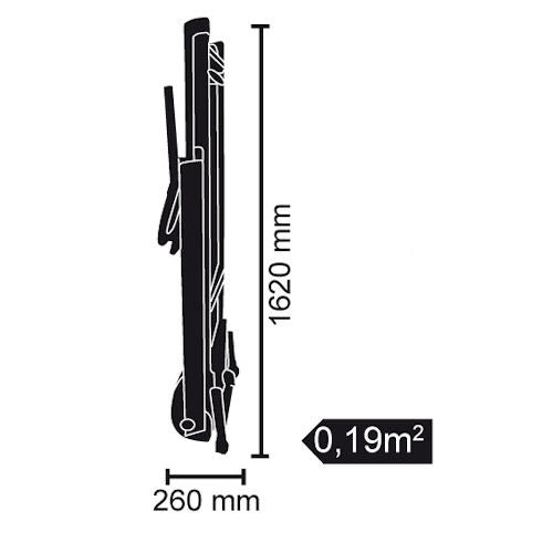 Tapis Roulant Motorizzato Richiudibile 3,75Hp 18Km/h Everfit TFK-555 Slim Hrc