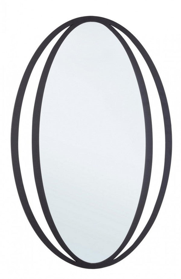 Spiegel mit schwarzen Nabila-Kissen 51x80 aus Metall prezzo