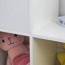 Libreria Cameretta Bambini Legno Scaffale 5 Ripiani Porta Giocattoli Libri Rivis