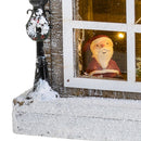 Casina con Luci H32 cm in Legno e Plastica