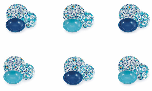 sconto Tafelservice 18 Teile aus Porzellan und Steinzeug Villa d'Este Home Tivoli Porto