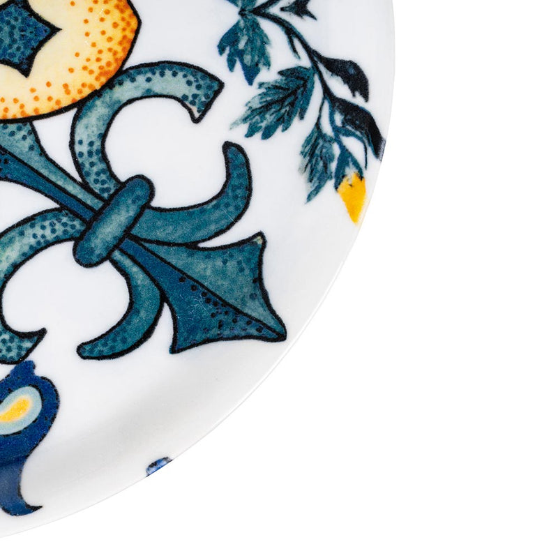 Set 4 Piatti Pizza Ø33x2 cm  in Porcellana VdE Tivoli 1996 Italian Beauty 