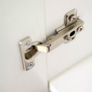 Armadio 2 Ante 6 Ripiani 72,3x36x177,1 cm in Truciolare Nobilitato Bianco