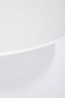 Tavolo Ø120x75h cm Bloom Bianco