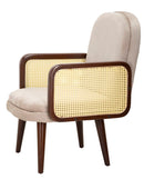 Poltrona 77x80x93 cm in Tessuto Imbottito