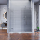 Porta Parete Doccia 1 Anta a Libro in Cristallo Trasparente 6mm H195 Bonussi Lorena Varie Misure