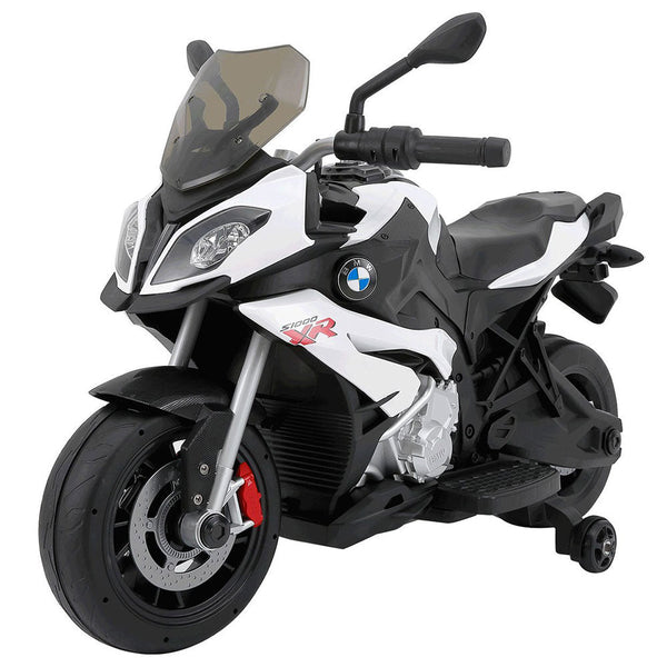 Elektromotorrad für Kinder 12V BMW S1000 XR Weiß prezzo
