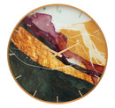 Orologio da Parete Mity 5x60x5 cm in Vetro MDF e Metallo Multicolor