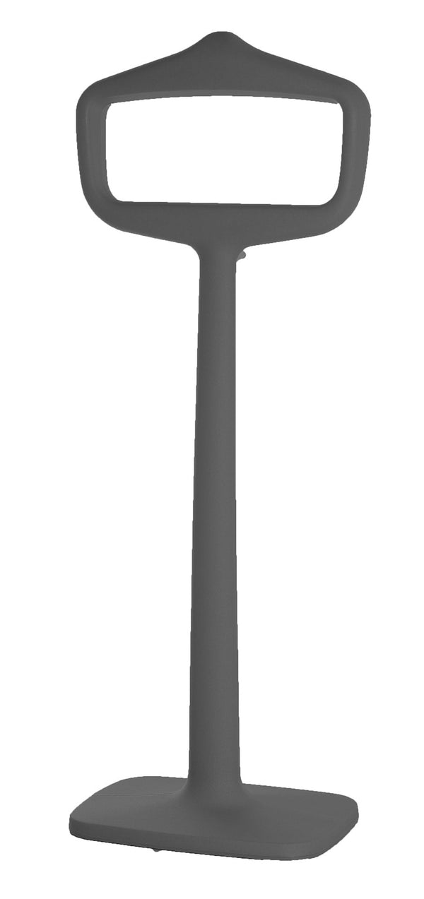 sconto Appendiabiti Porta Abiti da Esterno 48x117 cm in Resina Arkema Bobo Dove Grey