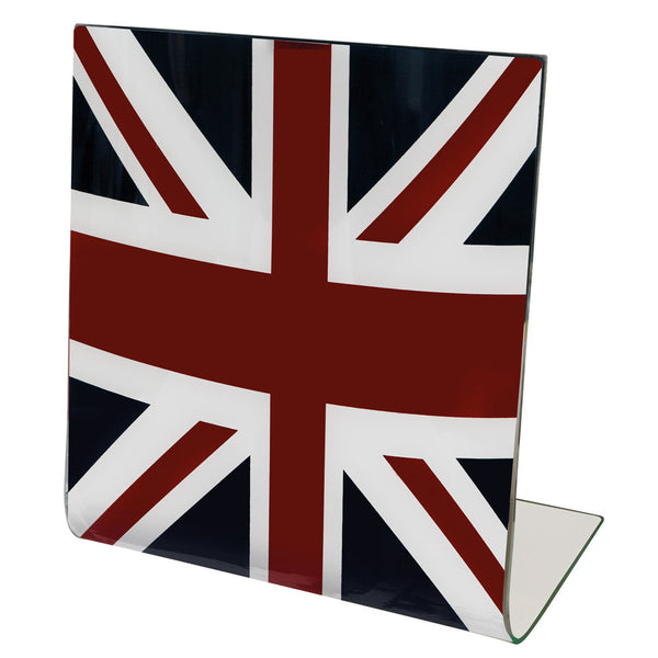 Lampe 1xE14 Weißer Rahmen Glasplatte Unionjack E-Energy Elia acquista