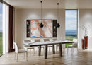 Tavolo Allungabile 180-284x90x80 cm Bridge Evolution Marmo
