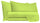 Set aus Doppellaken oben und unten und einfarbigen Kissenbezügen in Acid Green