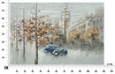 Dipinto su Tela London 120x3,7x80 cm in Alluminio Legno e Canvas