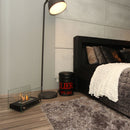 Camino a Bioetanolo da Tavolo 39x25,2 cm Flig Oakland Mini Granito