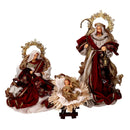 Natività tessuto bordeaux cm xh25,4