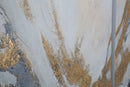 Dipinto su Tela Gaspons Set 3 Pz 45x2,7x80-60x2,7x80 cm in Legno di Pino e Canvas Multicolor