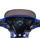 Moto Elettrica Polizia per Bambini 6V Police Blu 