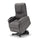Poltrona Alzapersona 4 motori 70x87x105 cm a Batteria Ricaricabile in Tessuto Diva Dubai Grigio