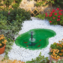 Laghetto Artificiale da Giardino 110x78x28 cm in Polietilene 90 Litri Verde