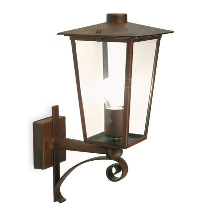 Lampada Applique in Alto Colore Ruggine per Esterno Linea Notorius Livos