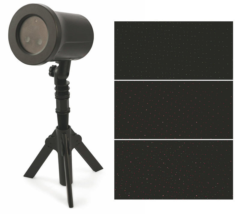 Proiettore Laser 2 Colori 6 Effetti Luci Natalizie da Interno e Esterno e Interno Soriani