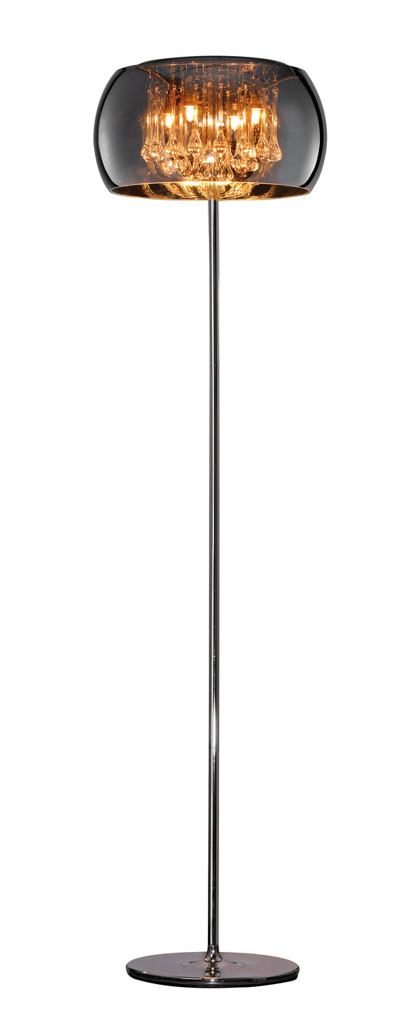 G9 Innenstehlampe aus verchromtem Metall online