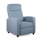 Poltrona Relax Reclinabile Manuale in Tessuto Marta Jeans